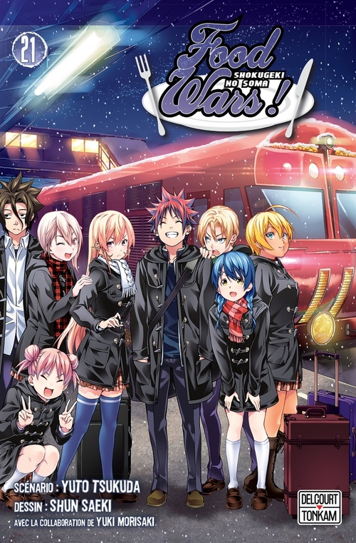 ebook cover of Food wars ! T21, by Yuto Tsukuda, Shun Saeki