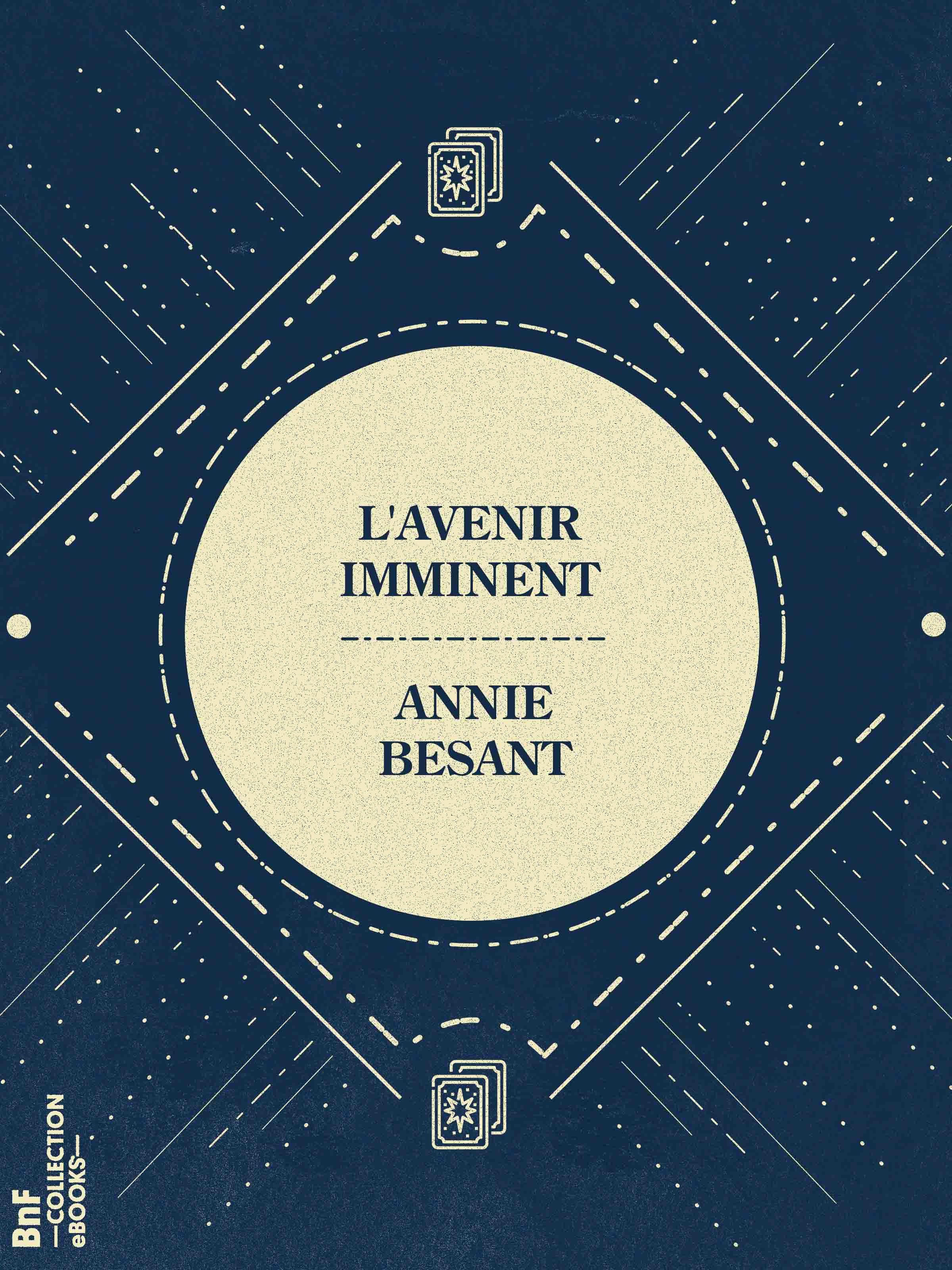 ebook cover of L'Avenir Imminent, by Annie Besant