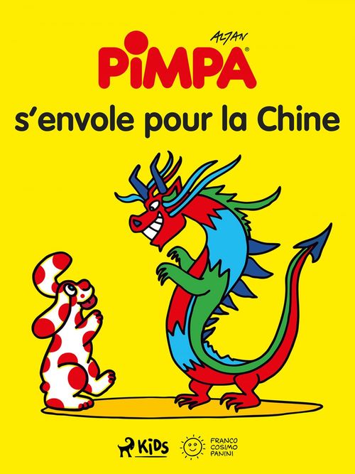 Couverture ebook de Pimpa s´envole pour la Chine, de Altan
