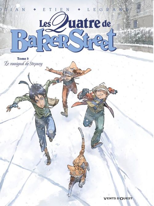 ebook cover of Les Quatre de Baker Street - Tome 03, by David Etien