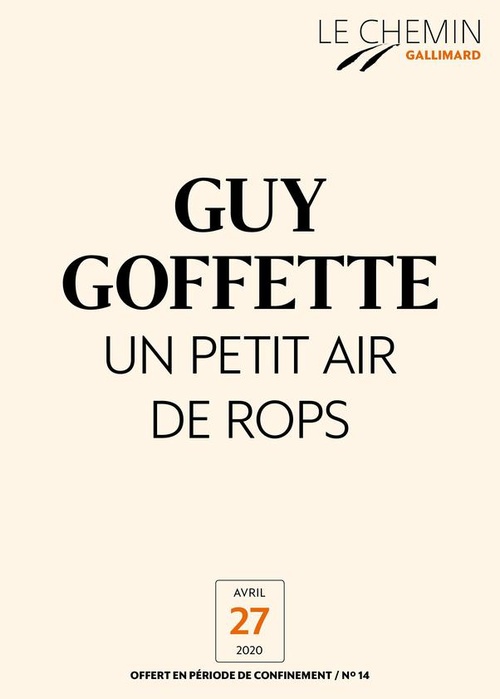 ebook cover of Le Chemin (N°14) - Un petit air de Rops, by Guy Goffette