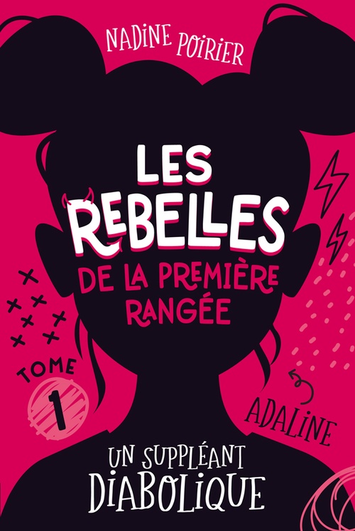 Couverture ebook de Un suppléant diabolique, de Nadine Poirier