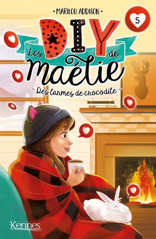 ebook cover of Les DIY de Maélie T05, by Marilou Addison