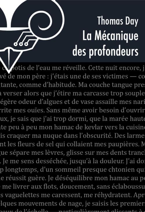 ebook cover of La Mécanique des profondeurs, by Thomas Day