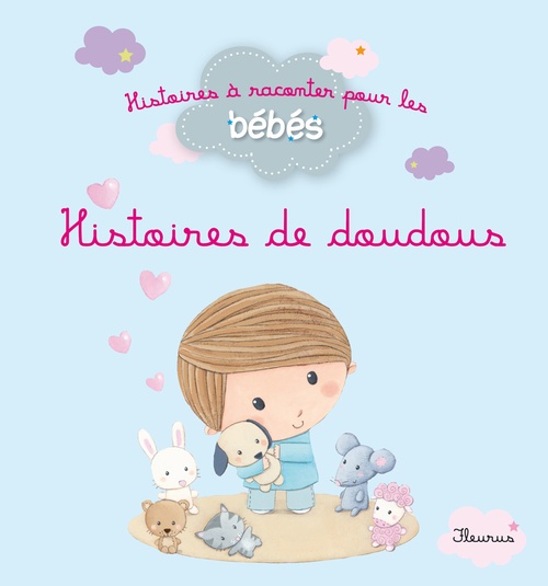 Couverture ebook de Histoires de doudous, de Collectif