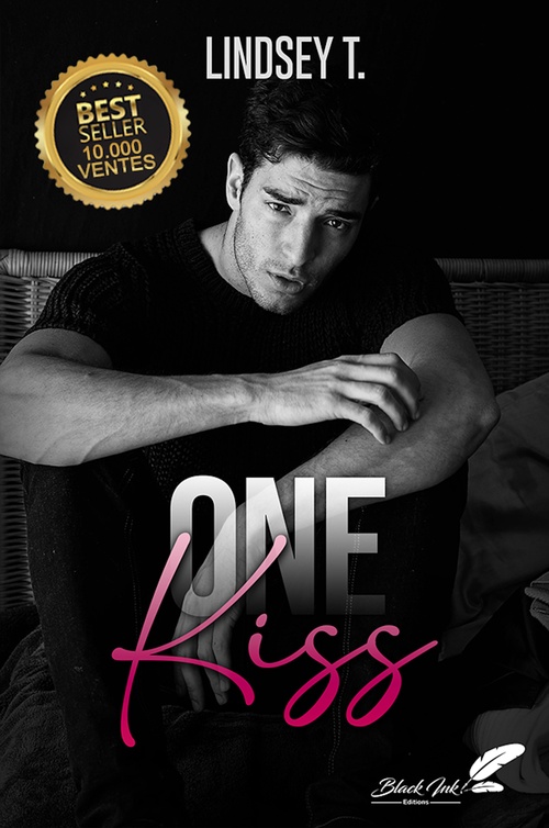 ebook cover of One kiss, by Lindsey T.