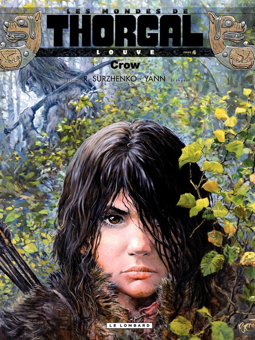 Couverture ebook de Louve - tome 4 - Crow, de Roman Surzhenko, Yann