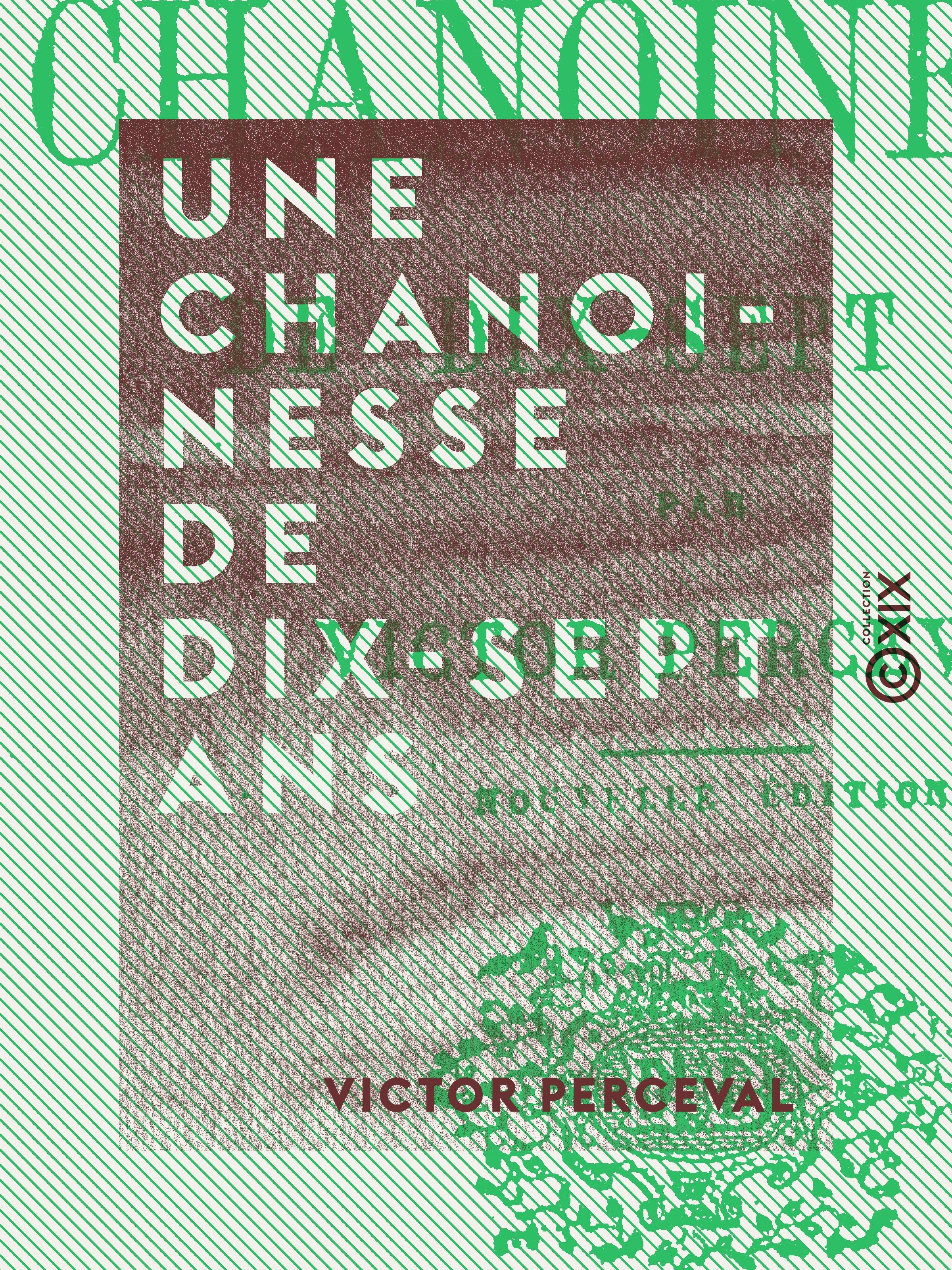 ebook cover of Une chanoinesse de dix-sept ans, by Victor Perceval