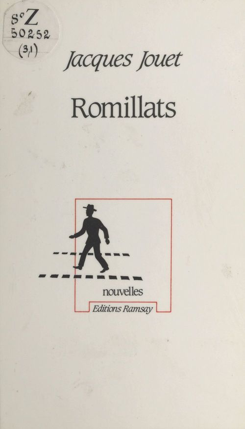 ebook cover of Romillat, by Jacques Jouet