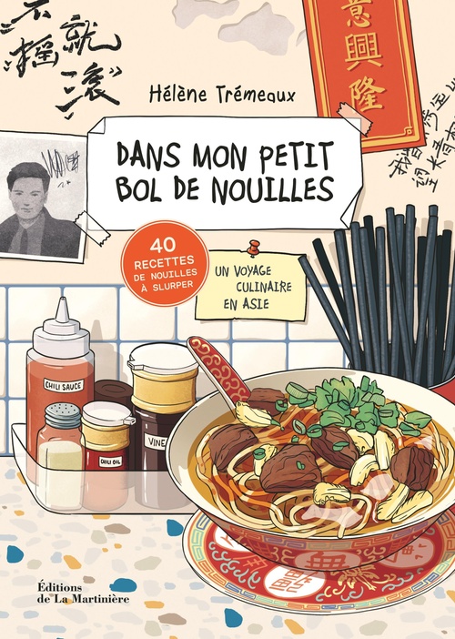 Couverture ebook de Dans mon petit bol de nouilles, de Hélène Trémeaux