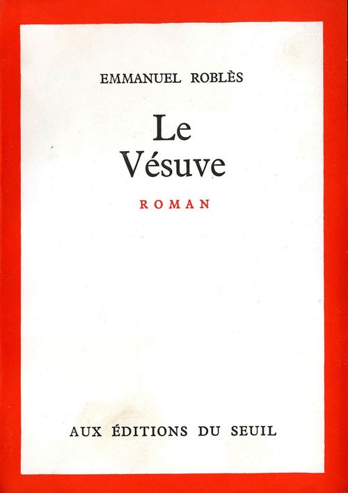 Couverture ebook de Le Vésuve, de Robles Emmanuel