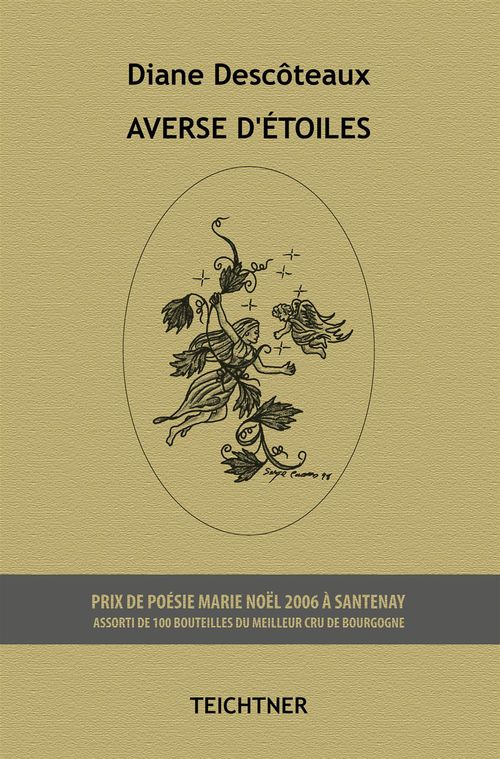 Couverture ebook de Averse d'étoiles, de Diane Descôteaux
