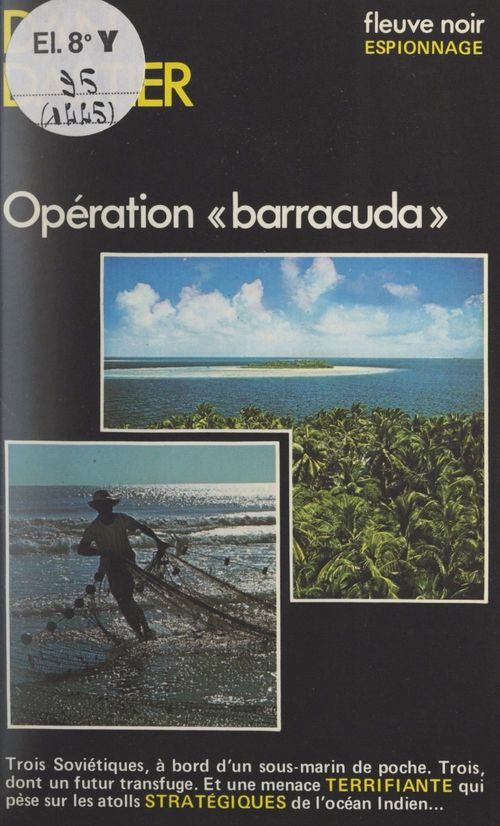 Couverture ebook de Opération Barracuda, de Dan Dastier