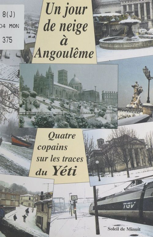 Couverture ebook de Un jour de neige à Angoulême, de Marie-Bernadette Dupuy