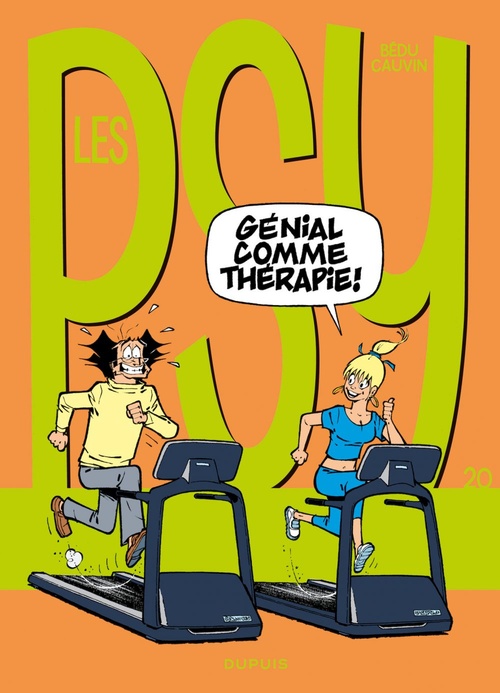 ebook cover of Les Psy - Tome 20 - Génial comme thérapie !, by Raoul Cauvin, Bédu