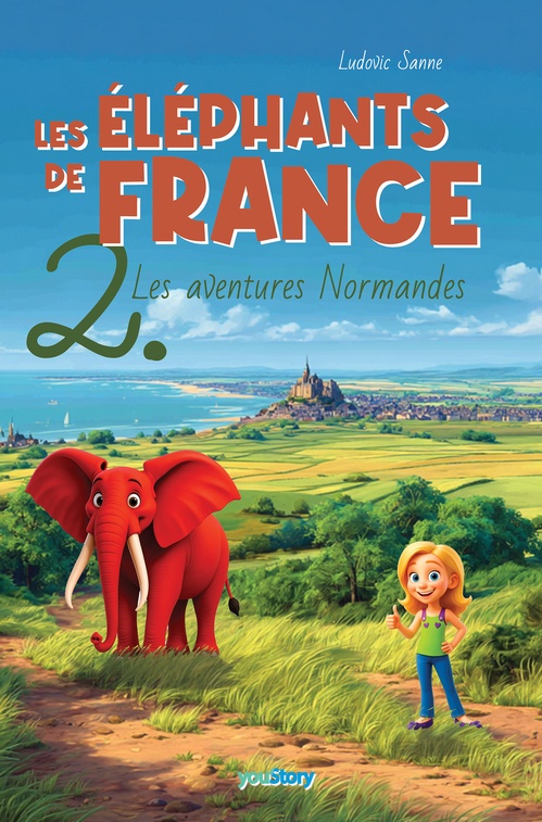 ebook cover of Les éléphants de France, by Ludovic Sanne