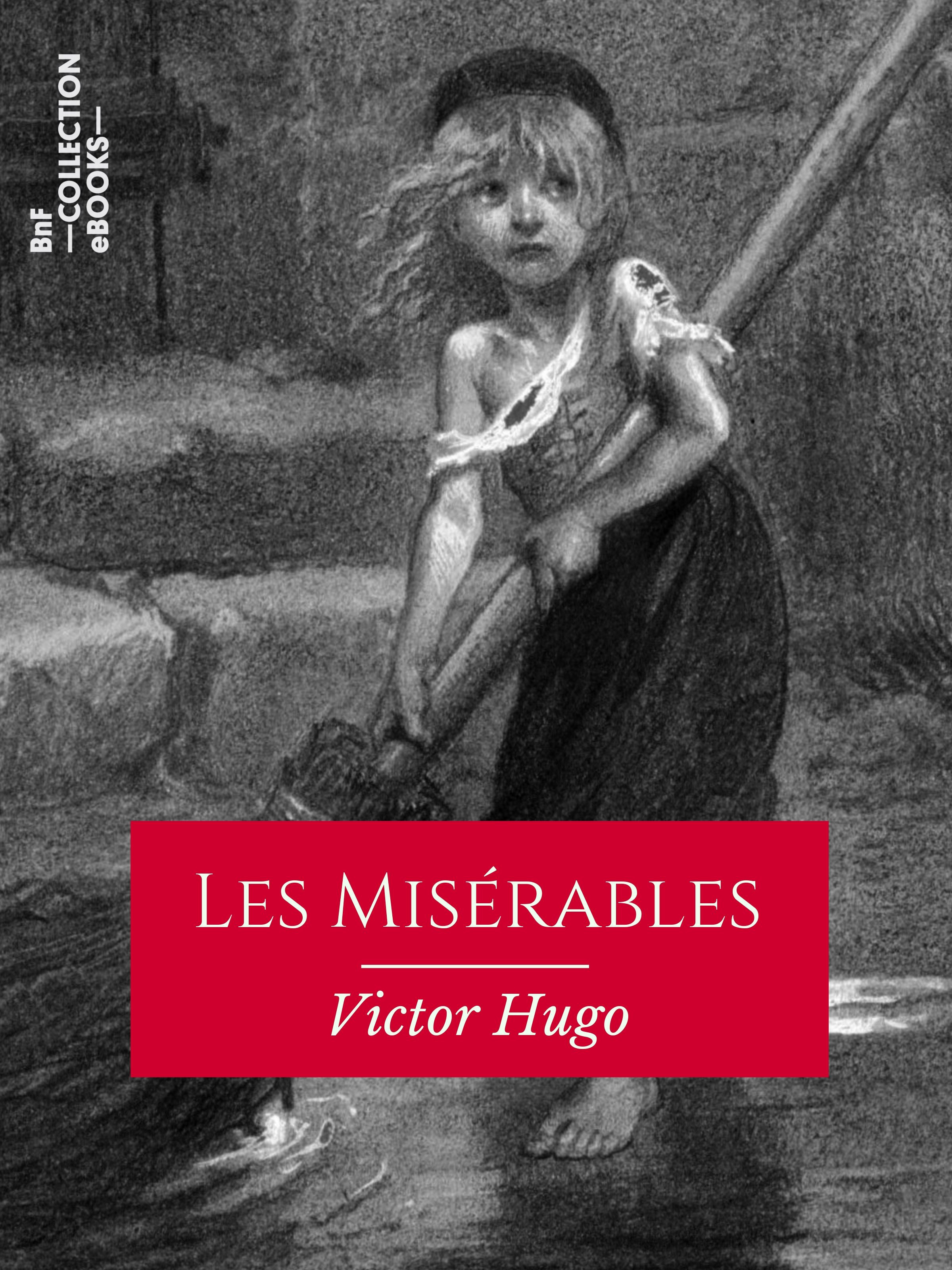 ebook cover of Les Misérables, by Victor Hugo
