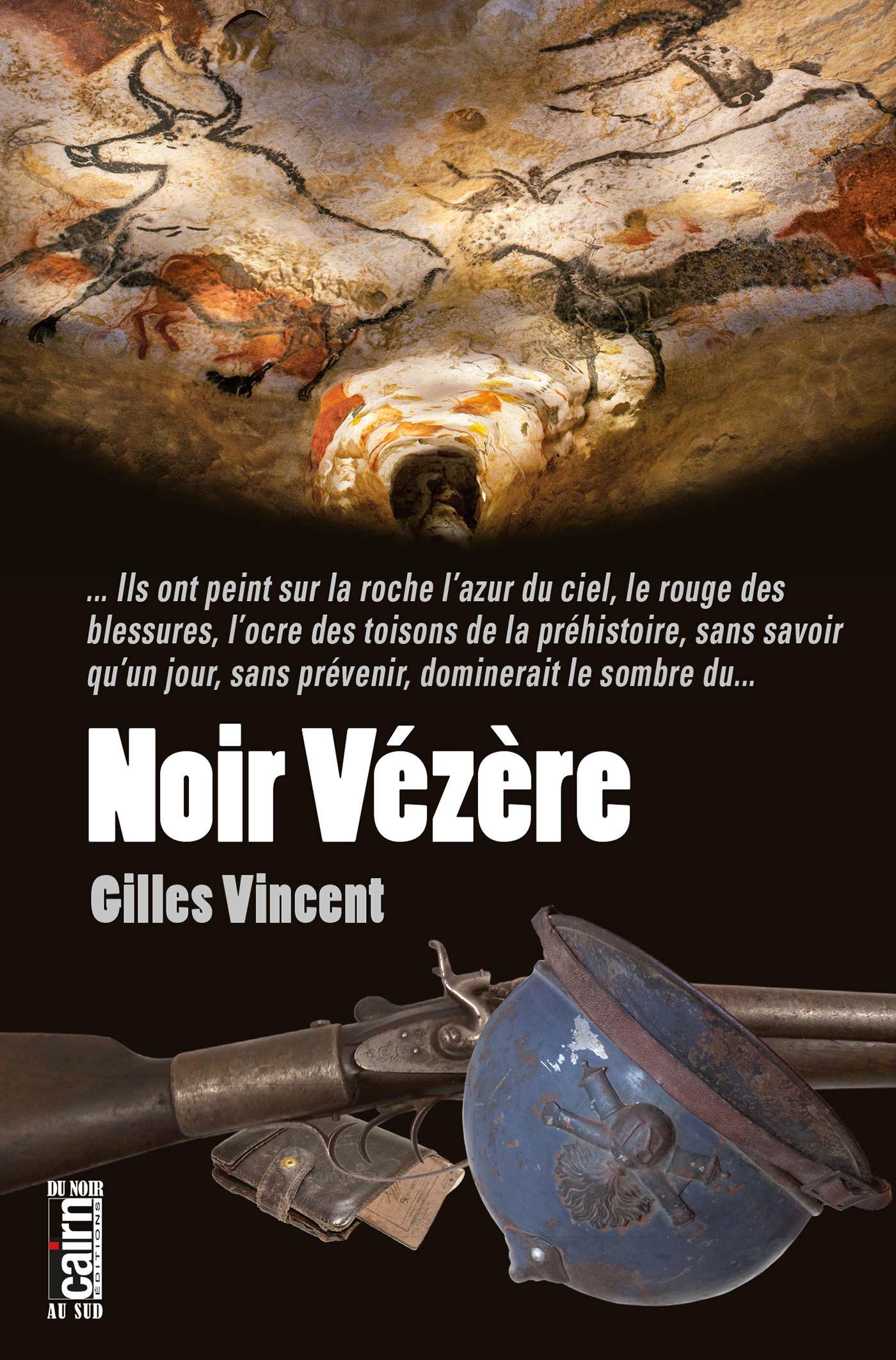 ebook cover of Noir Vézère, by Gilles Vincent