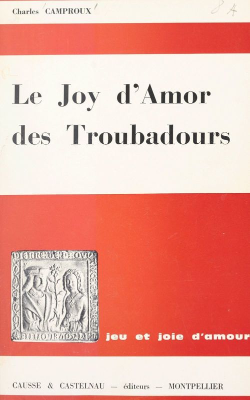 ebook cover of Joy d'amor, by Charles Camproux