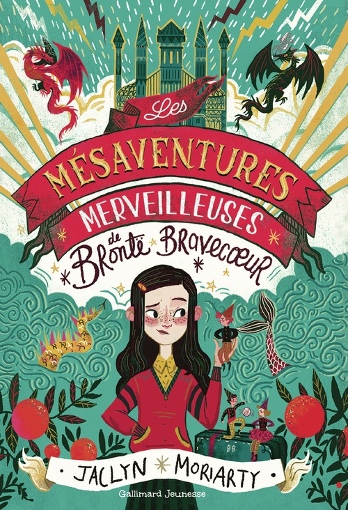 Couverture ebook de Les Mésaventures merveilleuses de Brontë Bravecoeur, de Jaclyn Moriarty