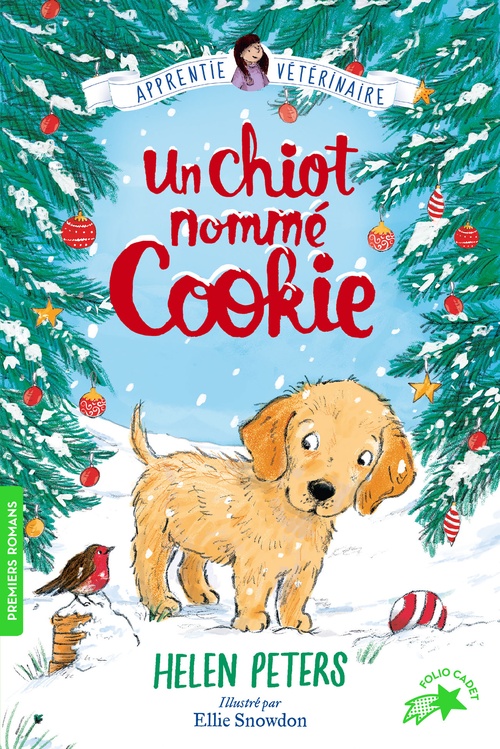 ebook cover of Jasmine l'apprentie vétérinaire (Tome 10) - Un chiot nommé Cookie, by Helen Peters