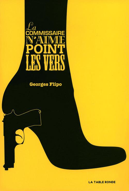 Couverture ebook de La commissaire n'aime point les vers, de Georges Flipo