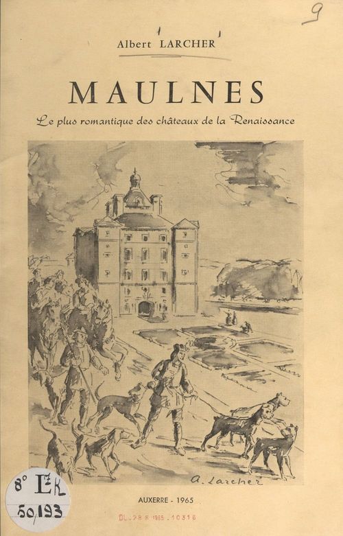 ebook cover of Maulnes, by Albert Larcher