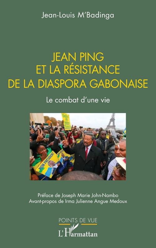 Couverture ebook de Jean Ping et la résistance de la diaspora gabonaise, de Jean-Louis M´Badinga