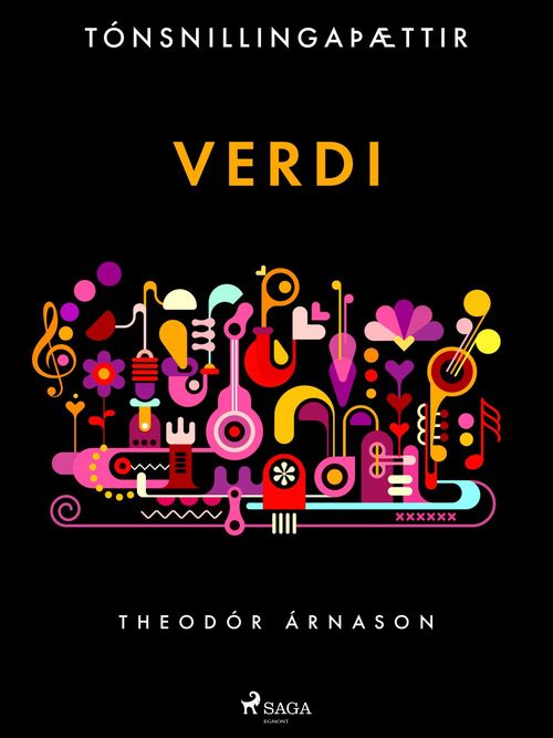 Couverture ebook de Tónsnillingaþættir: Verdi, de Theodor Arnason