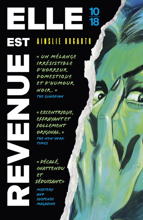 ebook cover of Elle est revenue, by Ainslie Hogarth