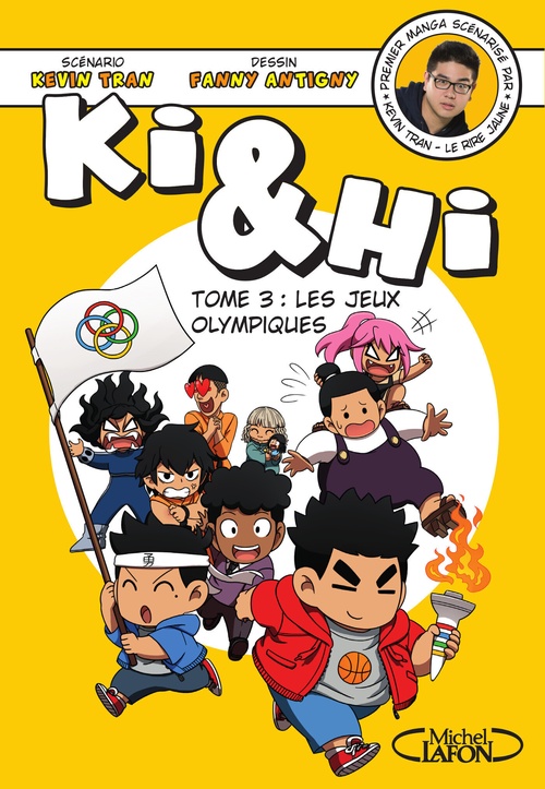 Couverture ebook de Ki & Hi - Tome 3 Les Jeux olympiques, de Kevin Tran, Fanny Antigny