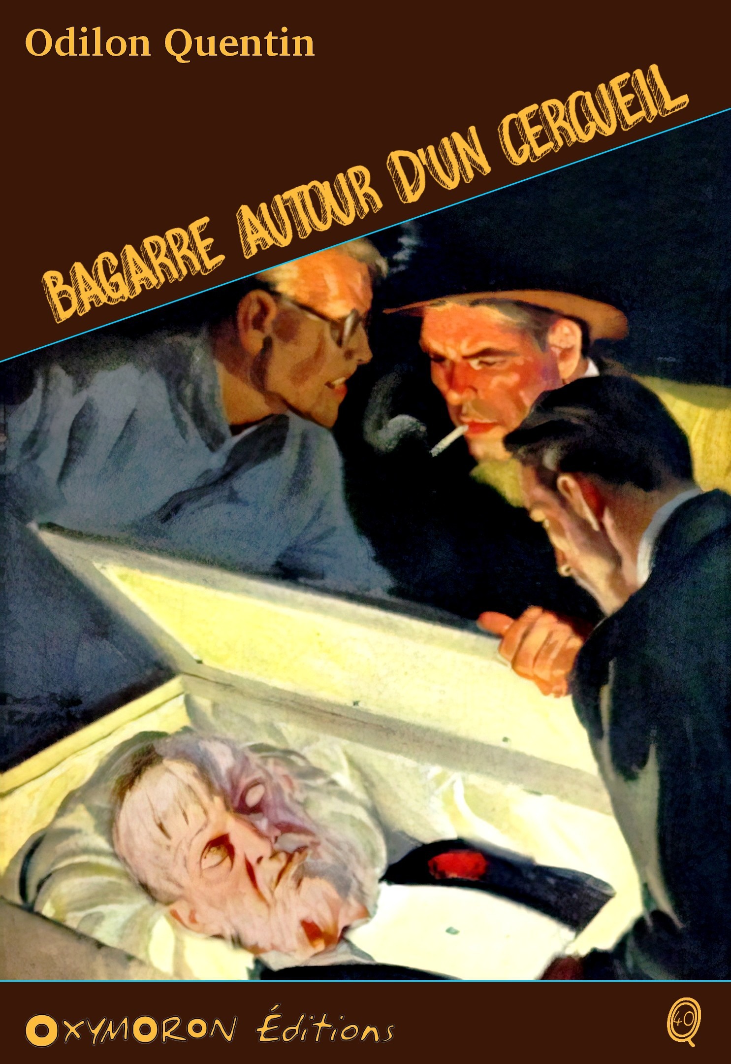 ebook cover of Bagarre autour d'un cercueil, by Charles Richebourg