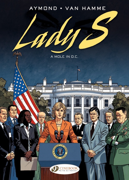 Couverture ebook de Lady S. - Volume 4 - A Mole in D.C., de Jean Van Hamme, Philippe Aymond