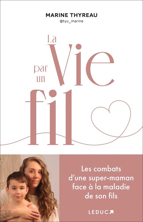 Couverture ebook de La vie par un fil, de Marine Thyreau