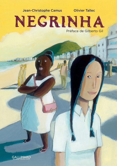 ebook cover of Negrinha, by Jean-Christophe Camus, Olivier Tallec, Gilberto Gil