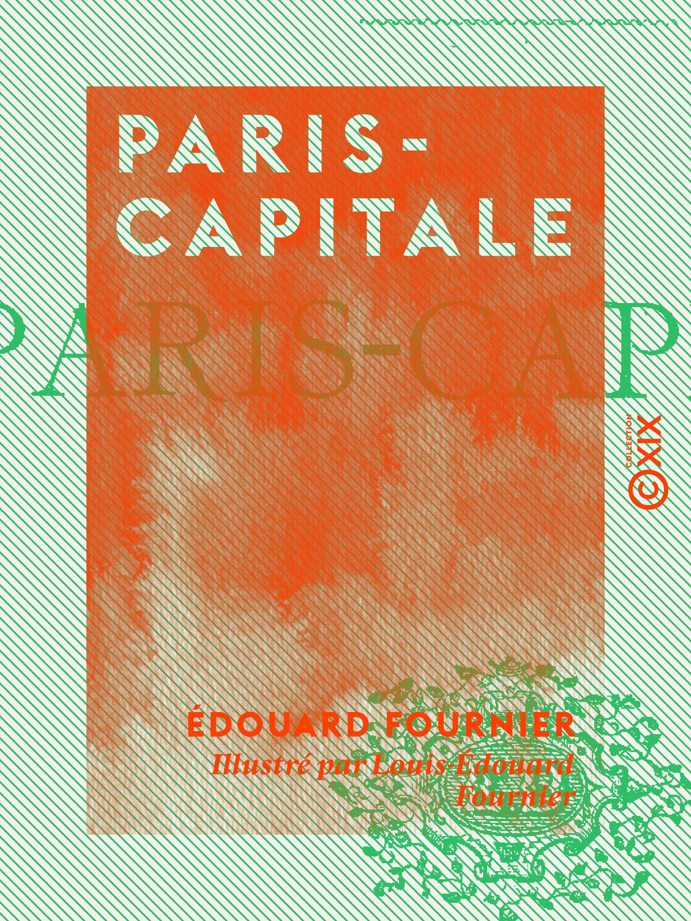 ebook cover of Paris-Capitale, by Edouard Fournier