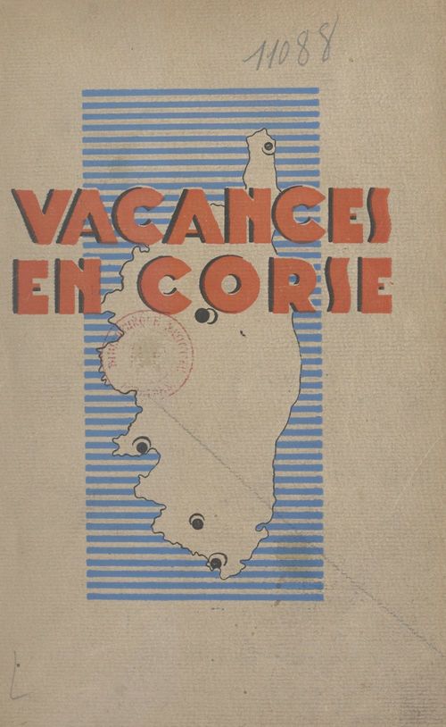 Couverture ebook de Vacances en Corse, de Jean Lanore