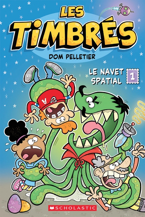 ebook cover of Les timbrés : N° 1 - Le navet spatial, by Dom Pelletier