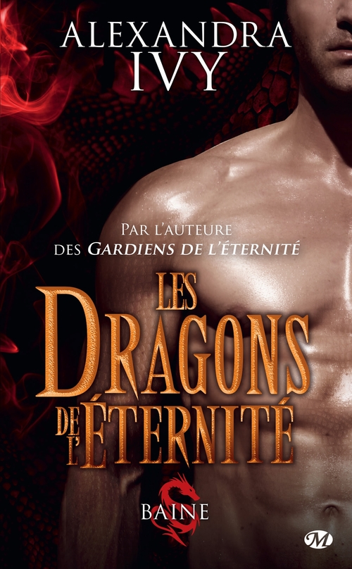 Couverture ebook de Les Dragons de l'éternité, T1 : Baine, de Alexandra Ivy