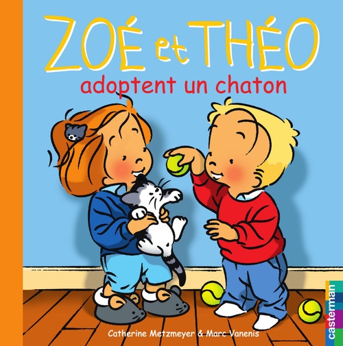 ebook cover of Zoé et Théo (Tome 31) - Zoé et Théo adoptent un chaton, by Metzmeyer/Vanenis