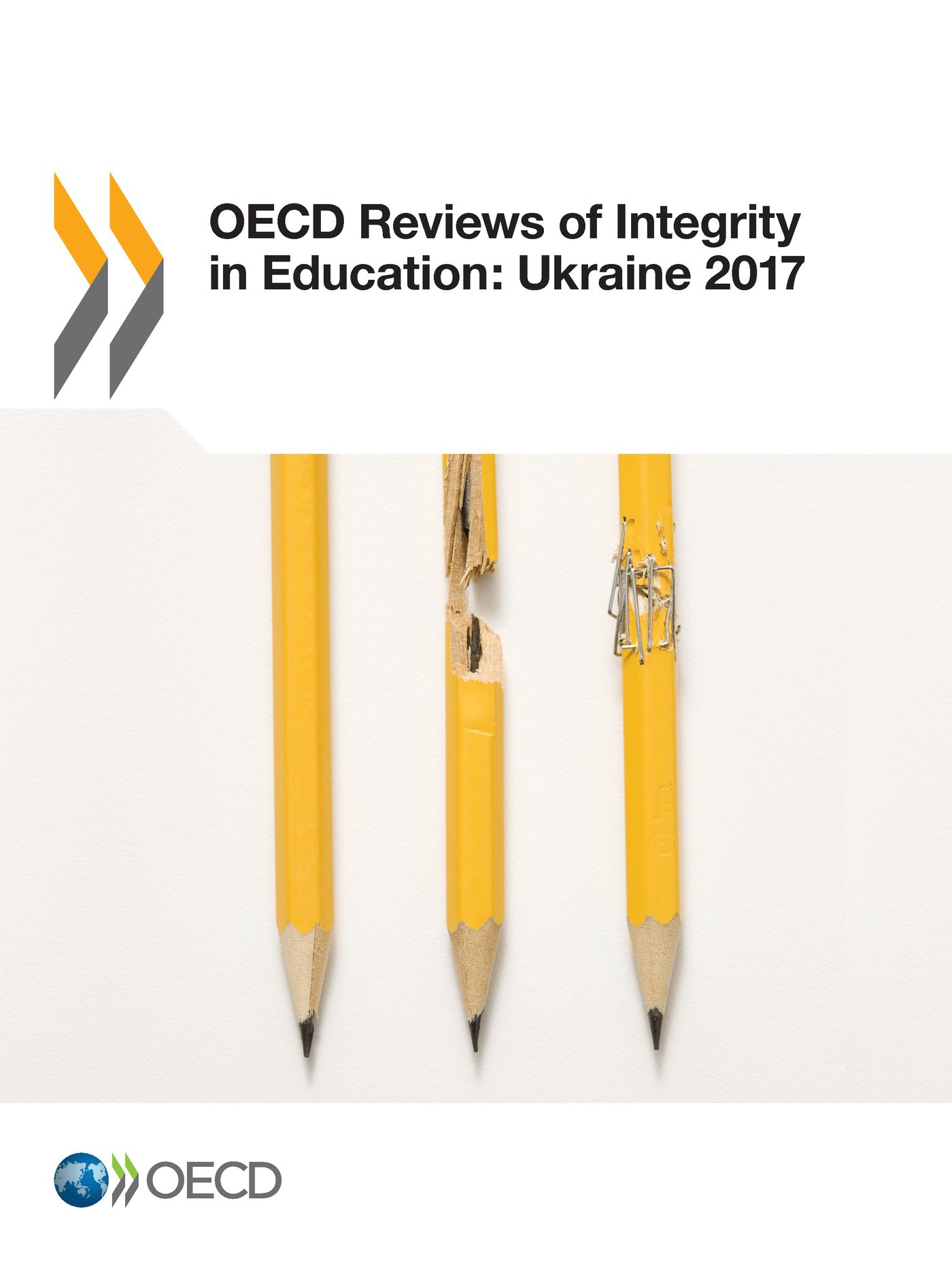 Couverture ebook de OECD Reviews of Integrity in Education: Ukraine 2017, de Collectif