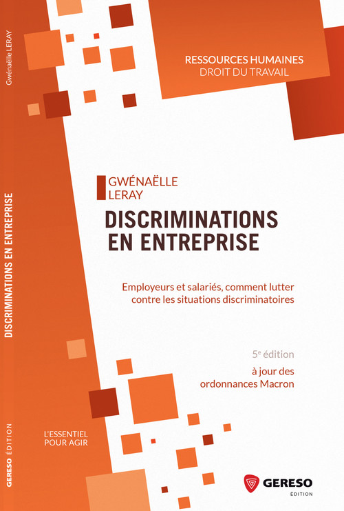 Couverture ebook de Discriminations en entreprise, de Gwenaëlle Leray