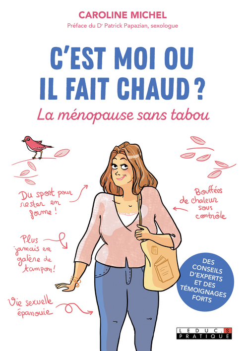 Couverture ebook de C'est moi ou il fait chaud ?, de Caroline Michel