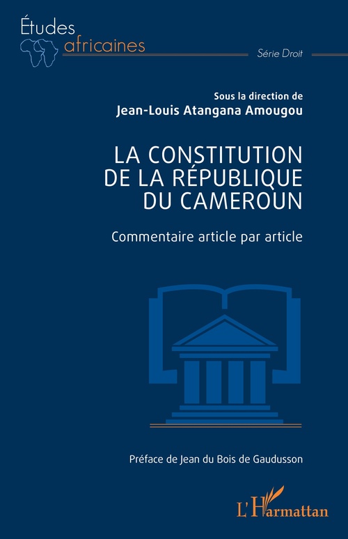Couverture ebook de La Constitution de la République du Cameroun, de