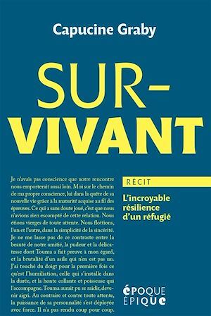 Couverture ebook de Survivant, de Capucine Graby
