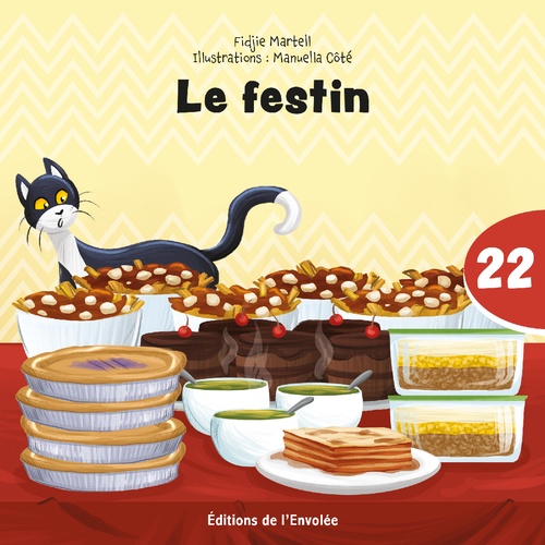 Couverture ebook de Le festin, de Fidjie Martel