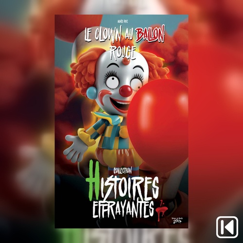 Couverture audiobook de Le clown au ballon rouge, de Agnes Ruiz