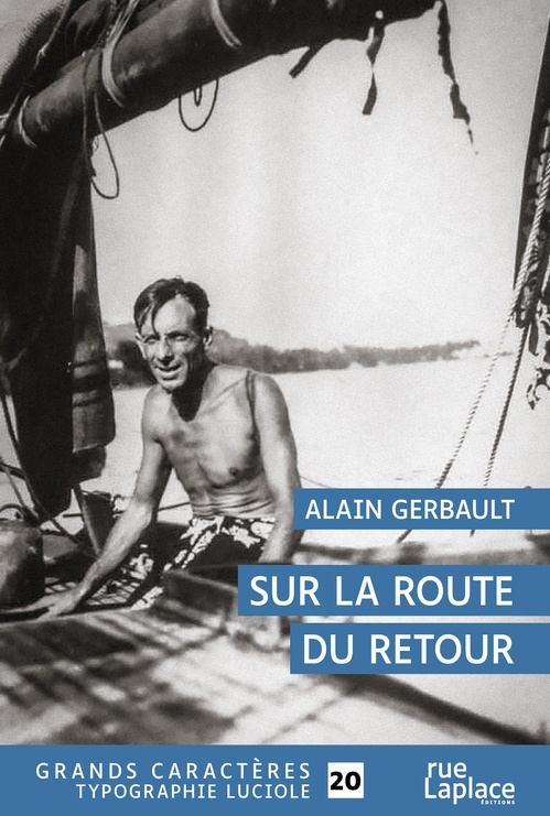 ebook cover of Sur la route du retour, by Alain Gerbault