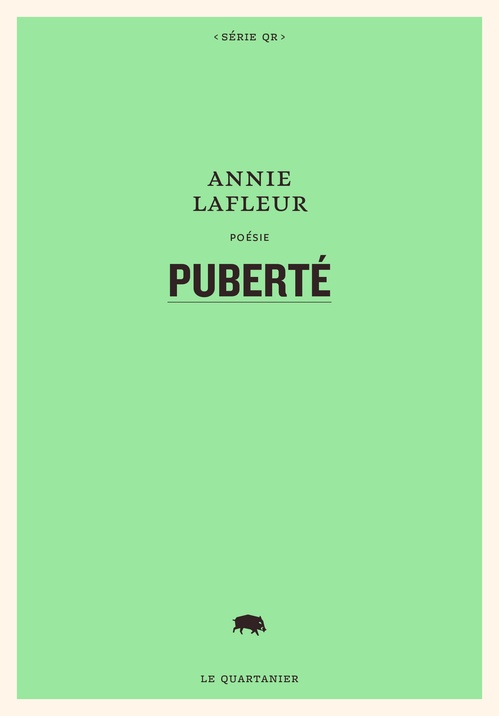 ebook cover of Puberté, by Annie Lafleur