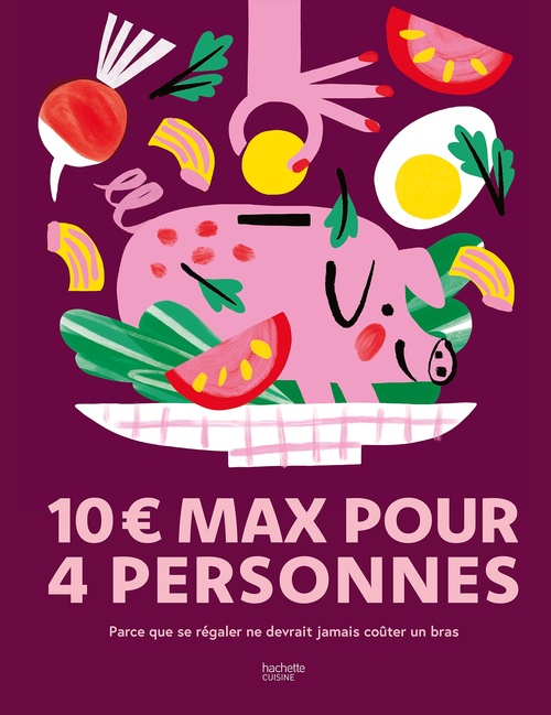 Couverture ebook de 10 euros max pour 4 personnes, de Collectif